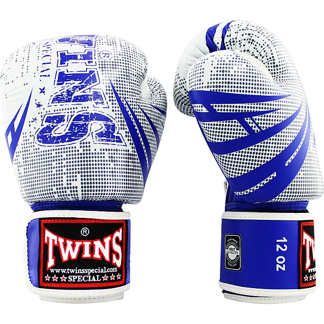 Рукавиці для боксу Twins Fancy FBGVL3-TW5 Blue White