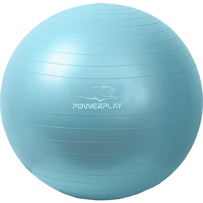Фитнес мяч (фитбол) POWERPLAY 4001 Ø65см Мятный + насос