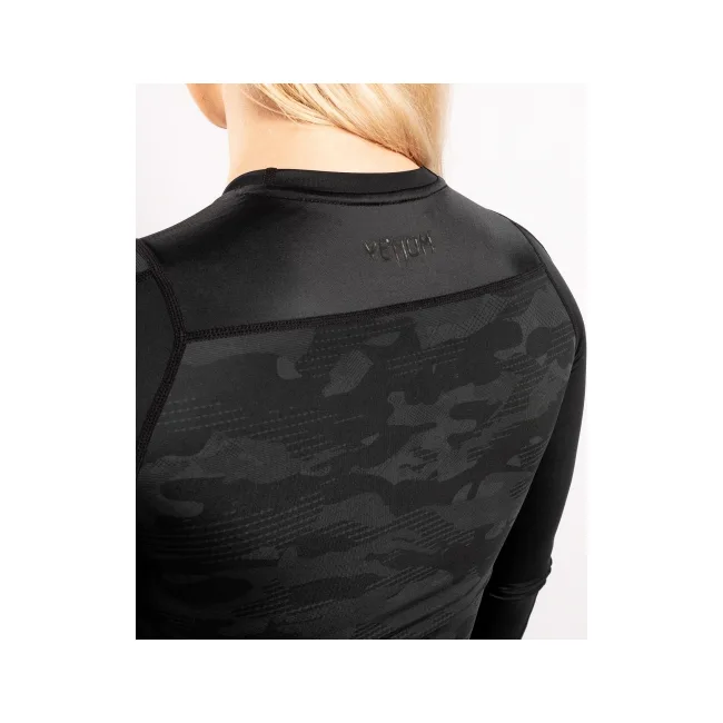 Рашгард жіночий VENUM Defender Long Black Black