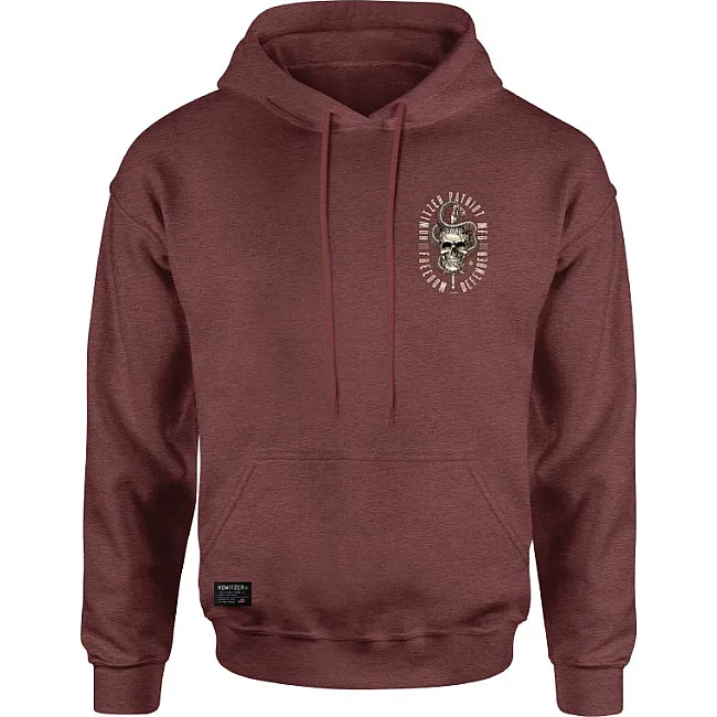 Худи HOWITZER Coil Burgundy Heather