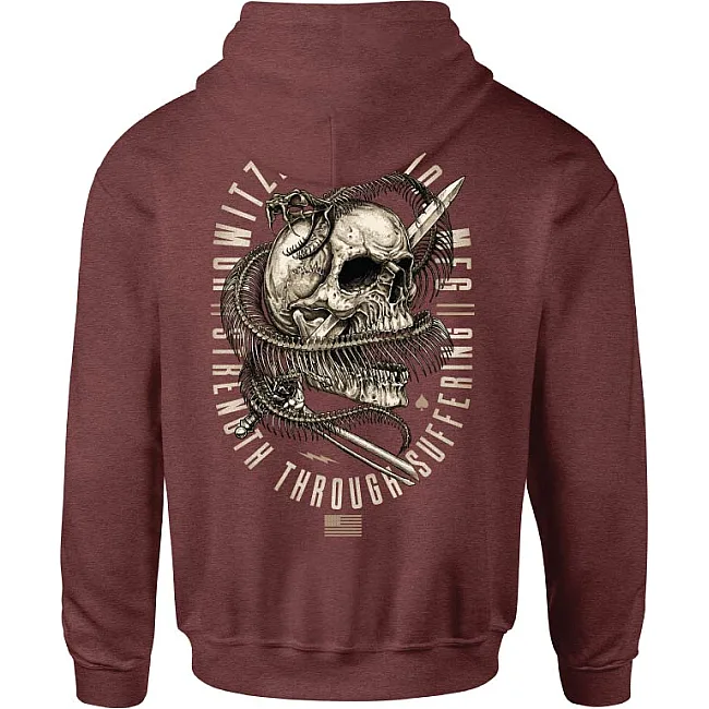 Худи HOWITZER Coil Burgundy Heather