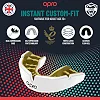 Капа для бокса с индивидуальной подгонкой OPRO Instant Custom Fit Single Color Clear