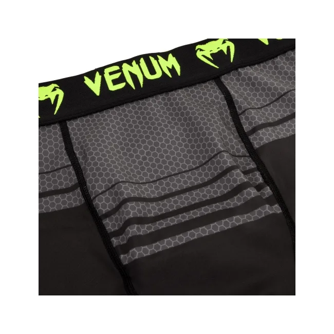 Компрессионные шорты VENUM Technical 2.0 Black Yellow