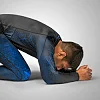 Гетри джиу джитсу Hayabusa Geo Blue