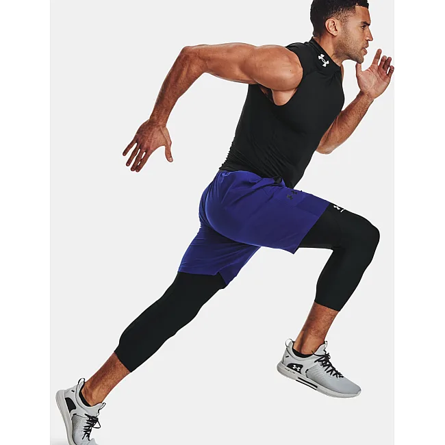 Мужские леггинсы UNDER ARMOUR HeatGear Black White