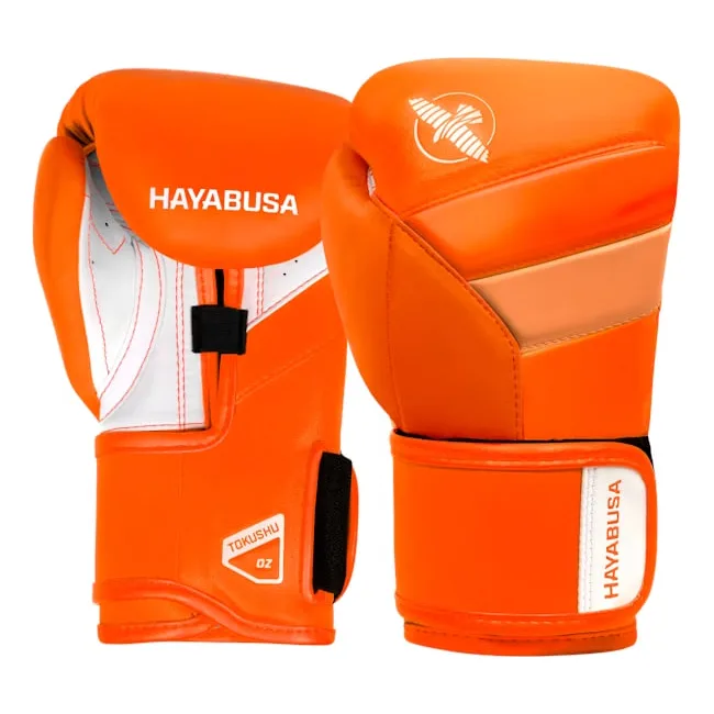 Перчатки для бокса HAYABUSA T3 Neon Orange