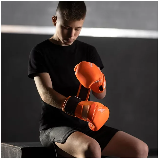 Перчатки для бокса HAYABUSA T3 Neon Orange