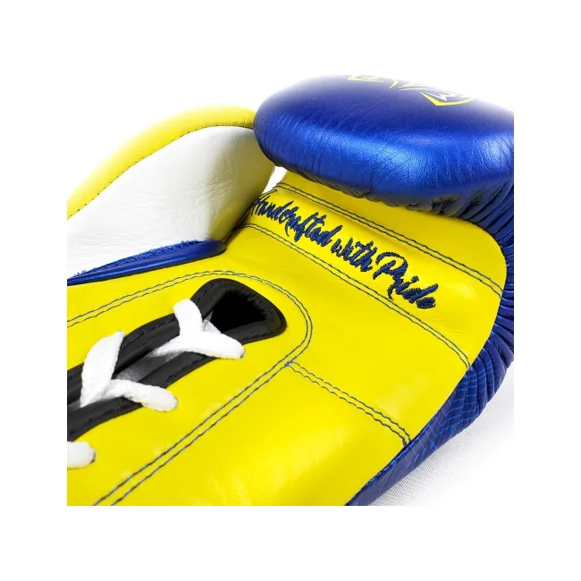 Рукавички боксу RIVAL RFX Guerrero P4P Edition Blue Yellow