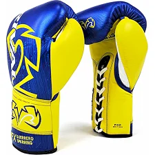 Перчатки для бокса RIVAL RFX Guerrero P4P Edition Blue Yellow