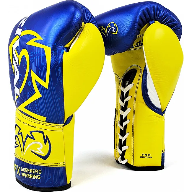 Рукавички боксу RIVAL RFX Guerrero P4P Edition Blue Yellow