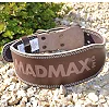 Пояс для становой тяги MADMAX MFB-246 Full leather кожаный Chocolate brown