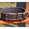 Пояс для становой тяги MADMAX MFB-246 Full leather кожаный Chocolate brown