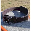 Пояс для становой тяги MADMAX MFB-246 Full leather кожаный Chocolate brown