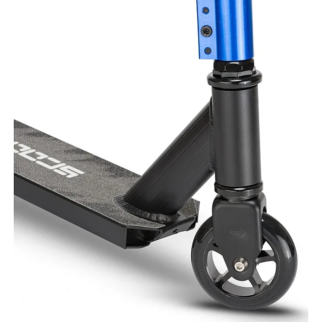 Самокат для трюков RAZZO GO CITY 100 мм. алюминиевый HST1-100 Black/Blue