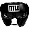 Шолом для боксу TITLE Boxing Leather Sparring Black