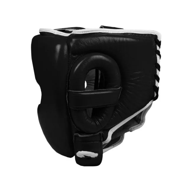 Шолом для боксу TITLE Boxing Leather Sparring Black