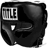 Шолом для боксу TITLE Boxing Leather Sparring Black