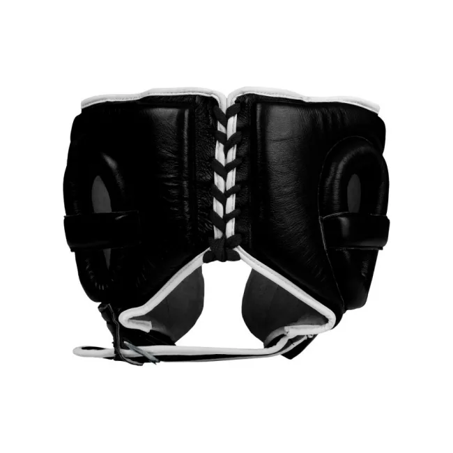 Шолом для боксу TITLE Boxing Leather Sparring Black