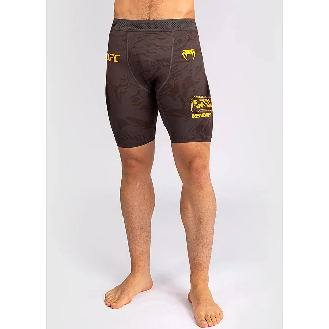 Шорти компресійні UFC VENUM FIGHT WEEK 4.0 Mens Vale Tudo Dark Brown