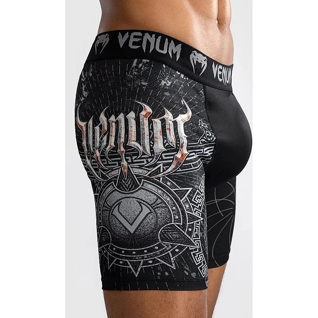 Шорты компрессионные VENUM Gladiator 5.0 Mens Vale Tudo Black Silver