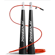 Скоростная скакалка POWERPLAY 4202 Ultra Красная (2,9м)