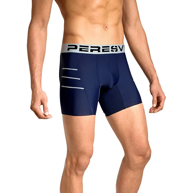 Спортивные трусы мужские Peresvit Performance Boxer Briefs Navy