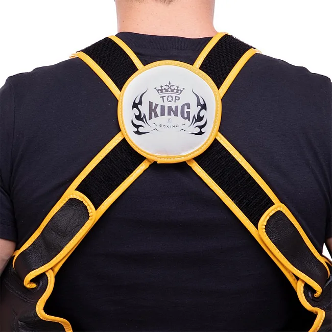Захист тулуба та стегон тренера шкіра TOP KING TKBDTP