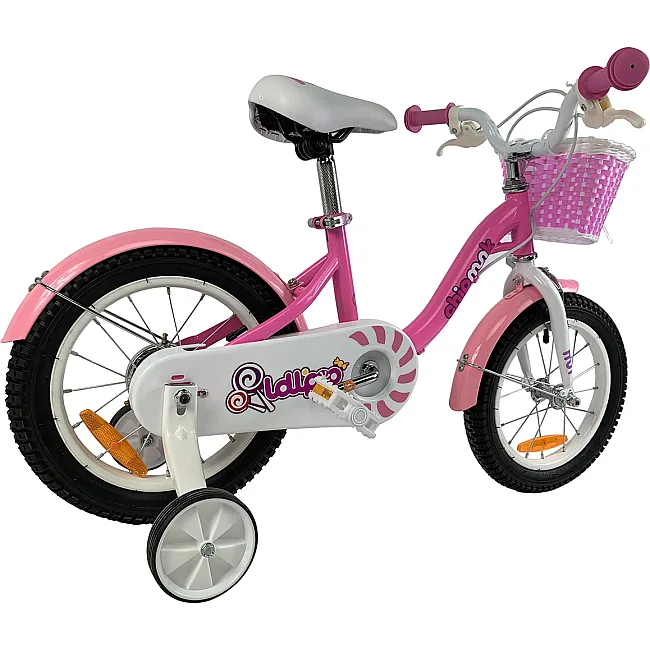Велосипед для девочки ROYALBABY Chipmunk MM Girls 16", OFFICIAL UA, розовый