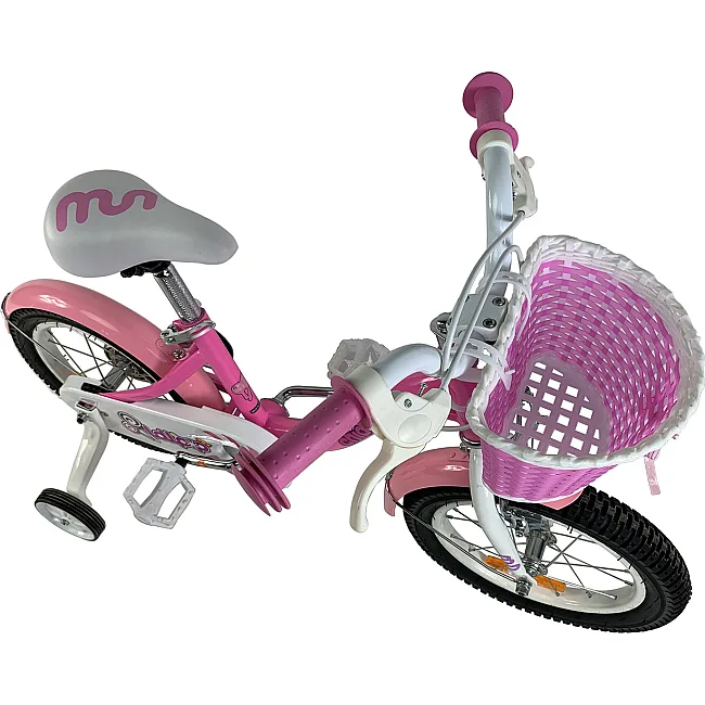 Велосипед для девочки ROYALBABY Chipmunk MM Girls 16", OFFICIAL UA, розовый