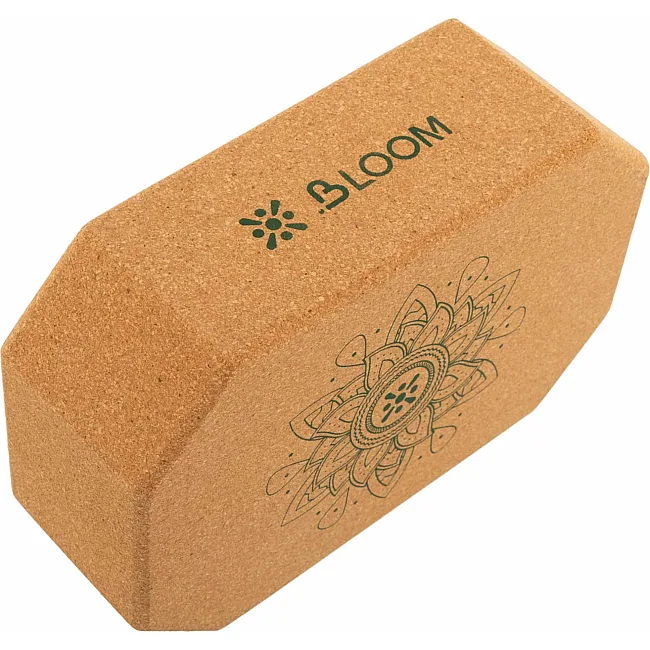 Пробковий блок для йоги BLOOM LB7122