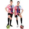 Дитяча футбольна форма MESSI 10 SP-SPORT CO-7367 (Рожево-чорний)