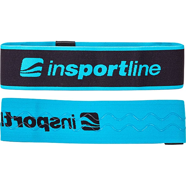 Лента-эспандер для упражнений inSPORTline Hiplop M черно-синяя