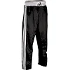 Штани для кікбоксингу Adidas (чорно-білий) ADIKBUN100T