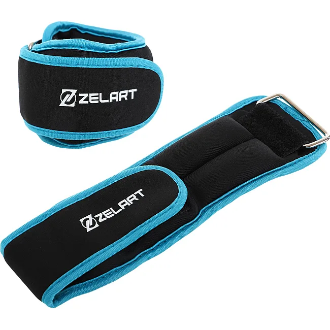 Утяжелители для ног и рук ZELART FI-5732-1 2x0,5кг (Голубой)