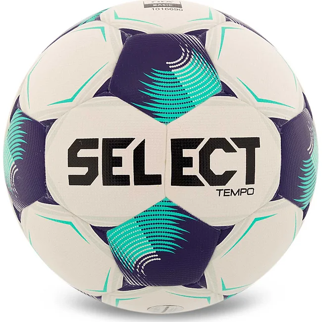 Футбольный мяч SELECT ATLANTA DB V26 ATLANTA-4WP №4 TEMPO-4WV (Белый-фиолетовый)