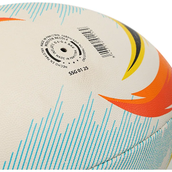 Регбийный мяч JOMA J-PRO 401735-208 размер 5 (Белый-оранжевый)