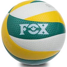 Волейбольный мяч FOX SD-V8005 №5 PU (Желтый-белый-зеленый)