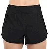 Спортивные шорты двойные 2 в 1 женские SP-SPORT DK01 (Черный)