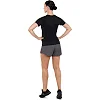 Спортивные шорты двойные 2 в 1 женские SP-SPORT DK01 (Черный)