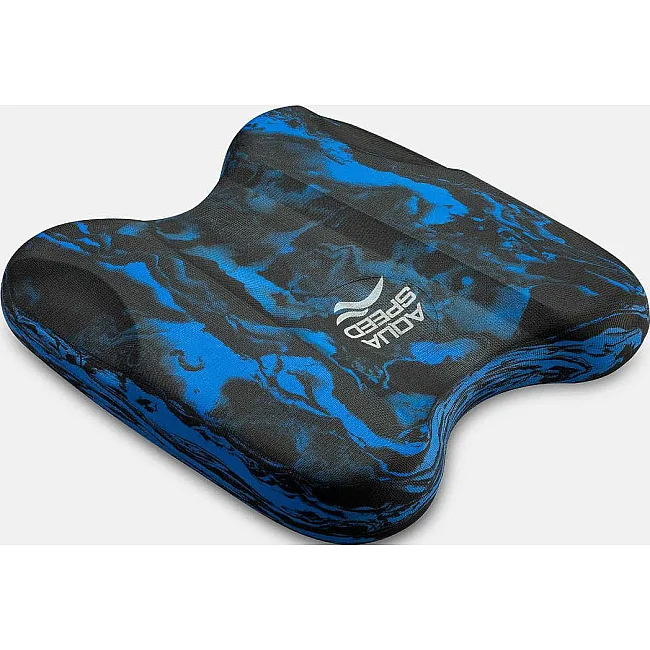 Доска для плавания Aqua Speed PULLKICK SWIRL 62744 черный, синий One Size