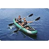 Каяк надувний Bestway Hydro-Force Ventura X2 330 х 86 см, чорно-м'ятний