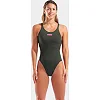 Купальник закрытый для женщин Arena TEAM SWIMSUIT SWIM TECH SOLID темно-зеленый (для женщин)