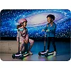 Детский самокат трехколесный Ricokids Leddi черно-бирюзовый