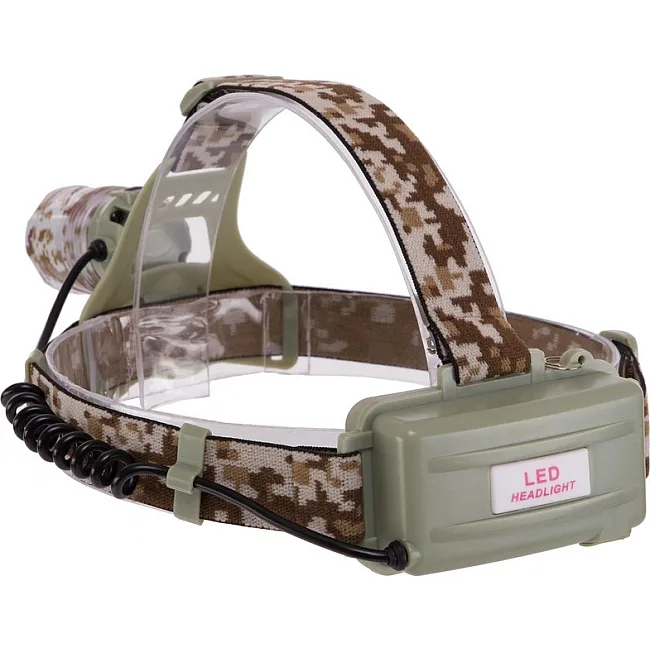 Налобный фонарик
 SP-SPORT
 SY-8021M (Камуфляж Marpat)