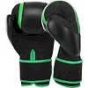 Распродажа! Перчатки для бокса PU HARD TOUCH BO-4250 (Черный-золотой)