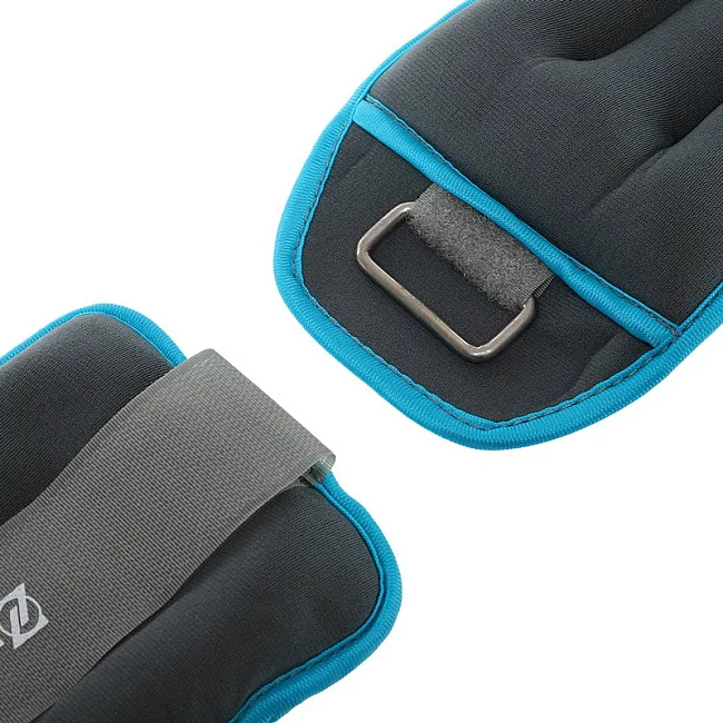 Утяжелители для ног и рук
 ZELART
 FI-5733-3 2x1,5кг (Серый-голубой)