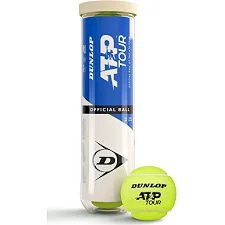 Мячи для тенниса Dunlop ATP TOUR 4B пластик банка