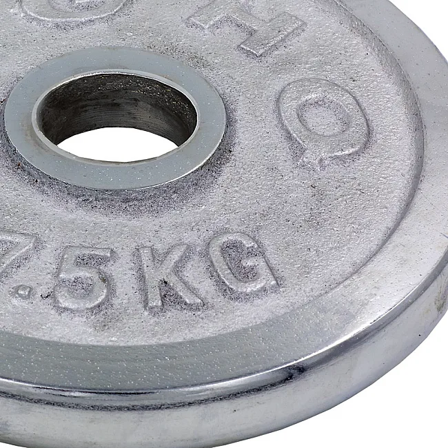 Блины диски хромированные HIGHQ SPORT TA-1838-7_5B 52мм 7,5кг хром