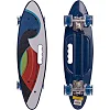 Пенни борд Penny Board круизер пластиковый со светящимися колесами и ручкой для переноски 24" SP-SPORT HB-31B-1