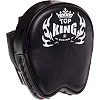 Мини-лапа боксерская изогнутая тренировочная кожа TOP KING Professional TKFMP 16x15x5см 2штуки (Синий)